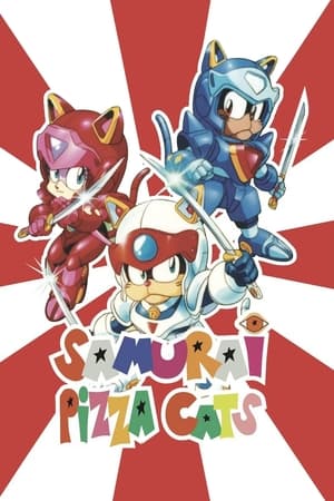 Poster Samurai Pizza Cats 1990