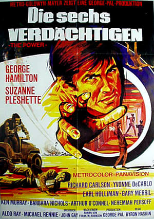 Poster Die sechs Verdächtigen 1968