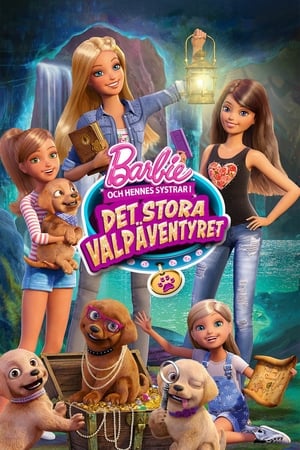 Poster Barbie och hennes systrar i Det stora valpäventyret 2015