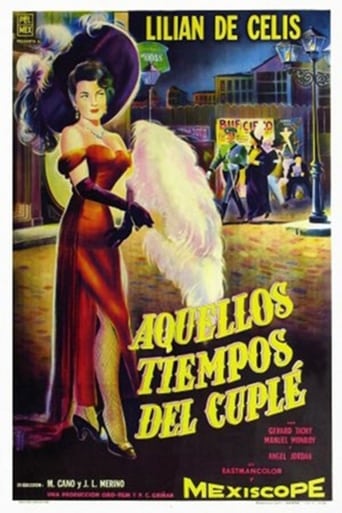 Poster of Aquellos tiempos del cuplé
