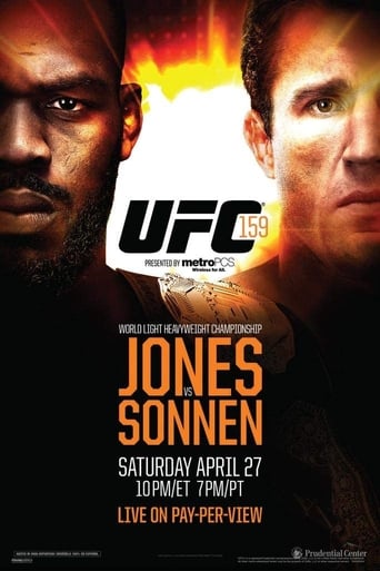 Poster of UFC 159: Jones vs. Sonnen