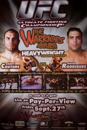 Poster of UFC 39: The Warriors Return