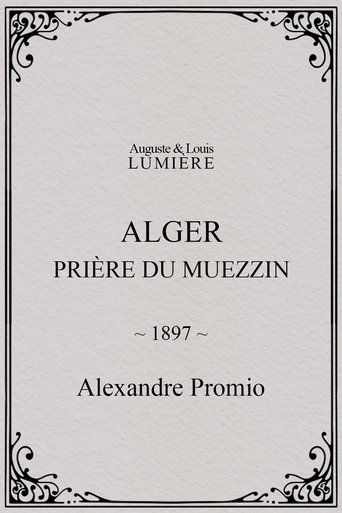 Alger : prière du muezzin