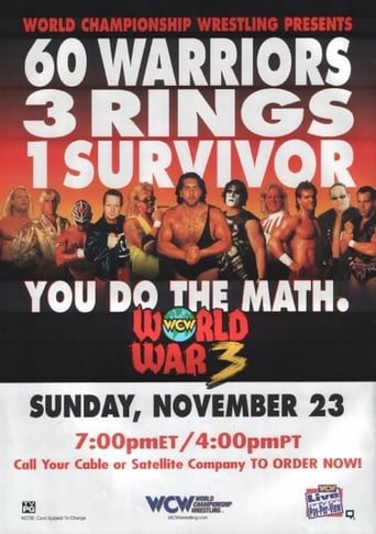 Poster of WCW World War 3 1997
