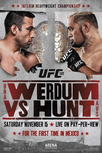 Poster of UFC 180: Werdum vs. Hunt