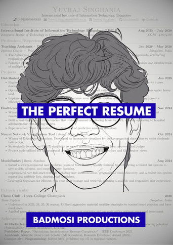 The Perfect Resume