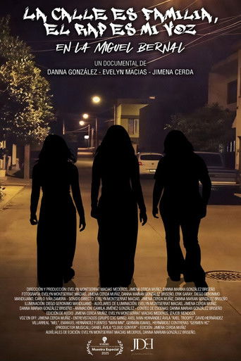 La calle mi familia, el rap mi voz, en la Miguel Bernal