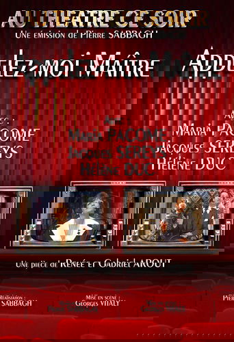 Appelez-moi maître