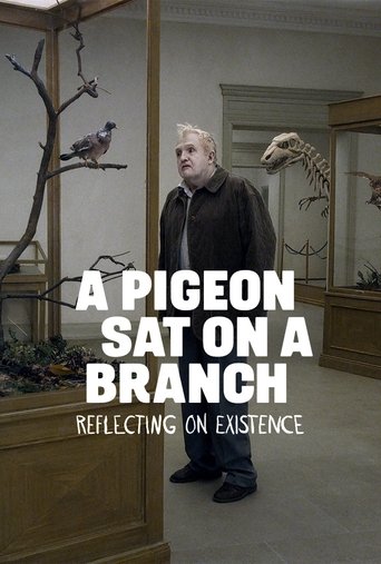 En duva satt på en gren och funderade på tillvaron - filmaffisch En duva satt på en gren och funderade på tillvaron - filmaffisch