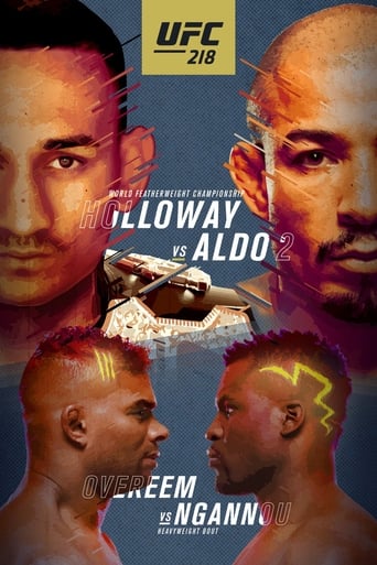 Poster of UFC 218: Holloway vs. Aldo 2