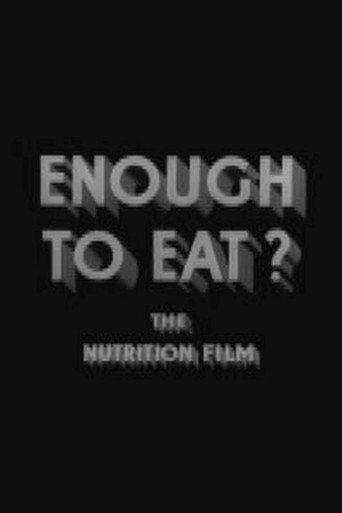 Poster of Enough to Eat?
