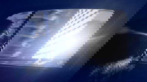 Dark Blue Comet, or the Remains of a Broken Mind