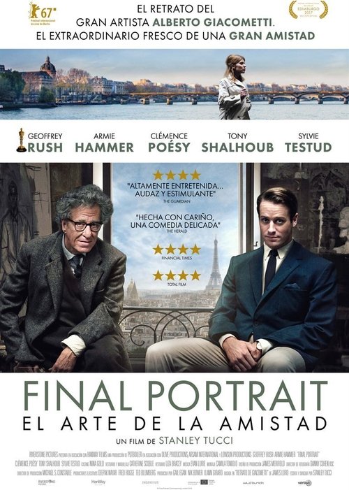 Final Portrait. El arte de la amistad