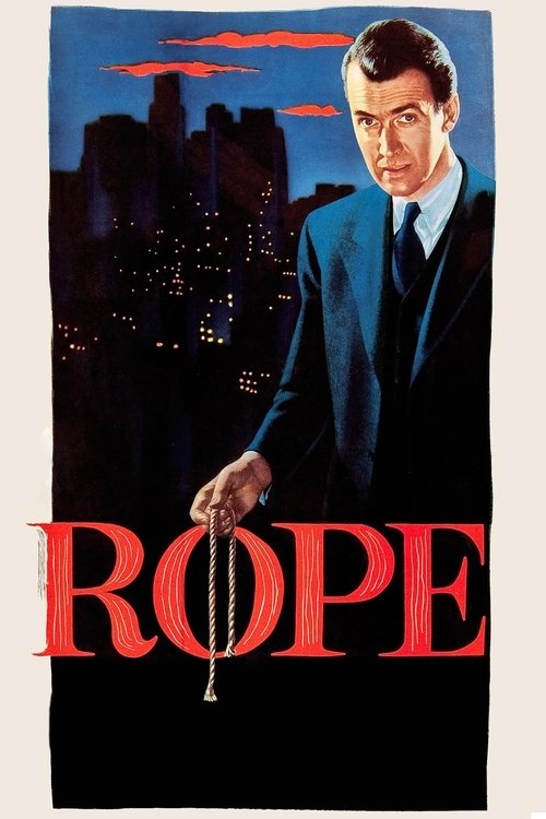 Movie poster for “Rope”.