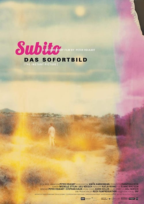 Movie poster for “Subito – Instant Photography”.