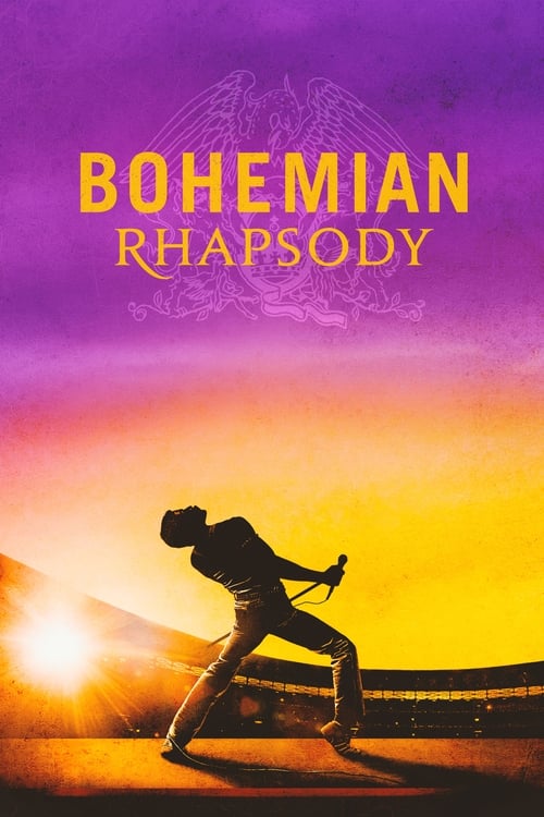 Movie poster for “Bohemian Rhapsody”.