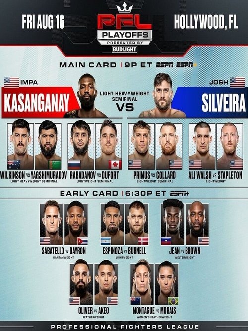 Nonton film PFL 2024 #8: Playoffs - Kasanganay vs. Silveira (2024) terbaru sub indo Nonton film PFL 2024 #8: Playoffs - Kasanganay vs. Silveira (2024) terbaru sub indo