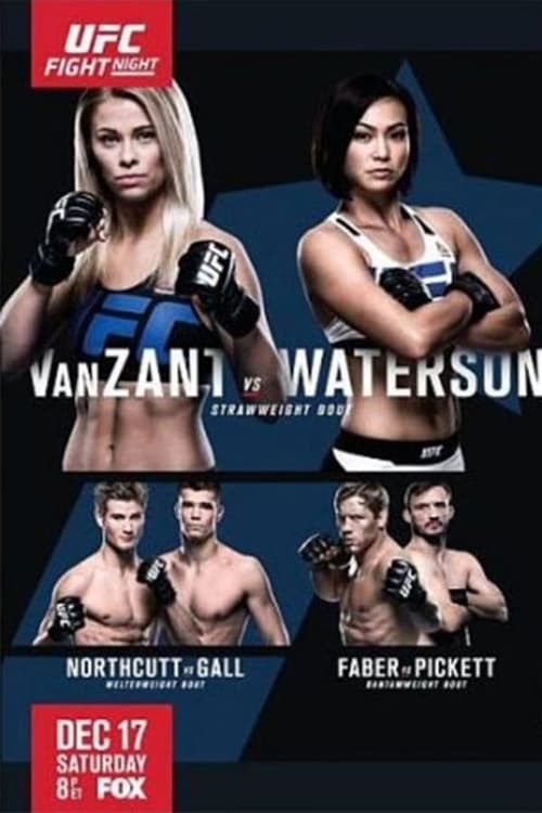 UFC on Fox 22: VanZant vs. Waterson