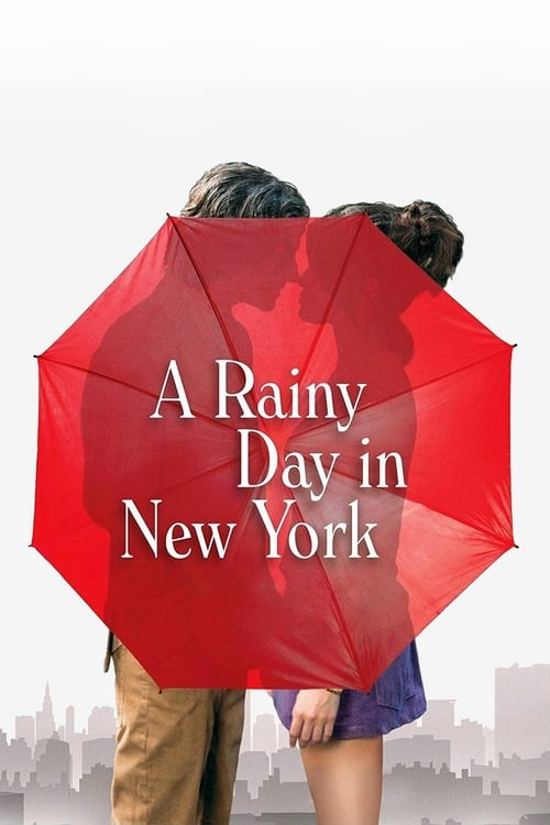 Movie poster for “A Rainy Day in New York”.