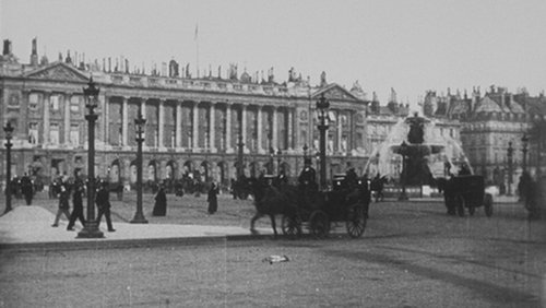 Place de la Concorde (vue prise du côté ouest)
