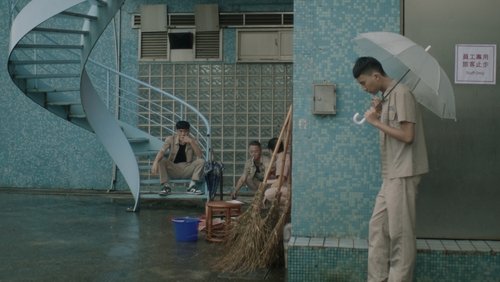 Boy Drenched in Water