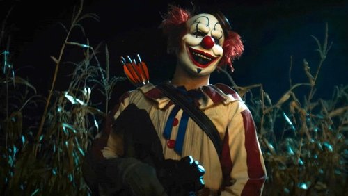 Clown in a Cornfield