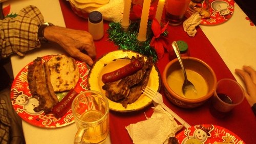 Carne Asada en Navidad