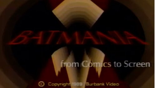 Batmania: From Comics to Screen