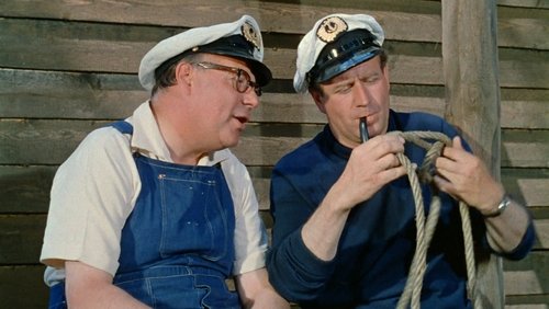 Drei Mann in einem Boot