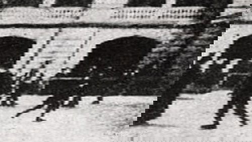 Skating-rink in the Royal Baths