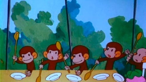 As monkeys had lunch
