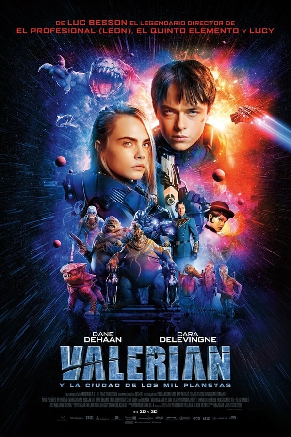 En el siglo XXVIII, Valerian y Laureline conforman un equipo de agentes especiales encargados de mantener el orden en todos los territorios humanos. Bajo el mando del Ministro de Defensa, los dos se embarcan en una misión a la asombrosa ciudad de Alpha, una metrópolis en constante expansión, donde especies provenientes de todo el universo han convergido durante siglos para compartir conocimientos, inteligencias y culturas. Un manto de misterio rodea a Alpha, una fuerza oscura que amenaza la pacífica existencia de la ciudad de los mil planetas, y Valerian y Laureline deben darse prisa para descubrir la amenaza y salvaguardar no sólo a Alfa, sino el futuro del universo.