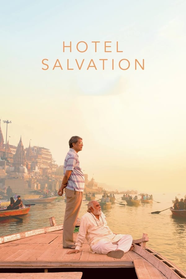 An ominous dream convinces 77-year-old Dayanand Kumar that his end could be near. He takes the news to his son Rajiv, knowing he wants to breathe his last in the holy city of Varanasi and end the cycle of rebirth, by attaining salvation. Being the dutiful son he is, Rajiv is left with no choice but to drop everything and make the journey with his stubborn father. Daya and Rajiv check into Mukti Bhawan (Hotel Salvation) in Varanasi, a guesthouse devoted to people who want to die there. But as the days go by, Rajiv struggles to juggle his responsibilities back home, while Daya starts to bloom in the hotel. Rajiv gives his father a shot at salvation but as family bonds are tested, he finds himself torn, and not knowing what he must do to keep his life together.