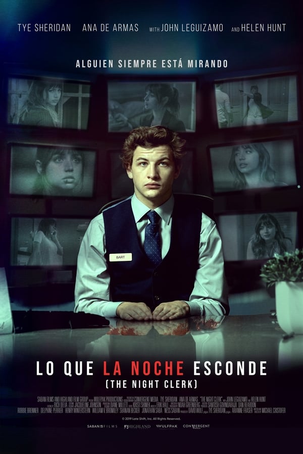 Bart Bromley (Tye Sheridan) es un recepcionista nocturno autista de gran inteligencia que se convierte en el primer sospechoso del asesinato de una mujer durante su turno. A medida que avanza la investigación policial, Bart entabla una conexión especial con una huésped de innegable belleza, Andrea (Ana de Armas), aunque empieza a temer que ella se convierta en el próximo objetivo del asesino que anda suelto en el hotel.