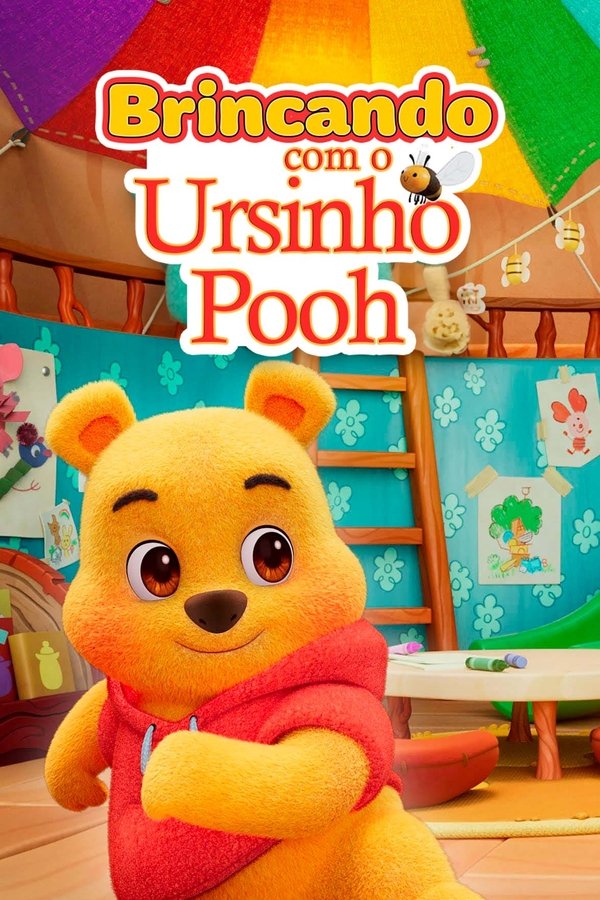 Pôster de Brincando com o Ursinho Pooh (2023)