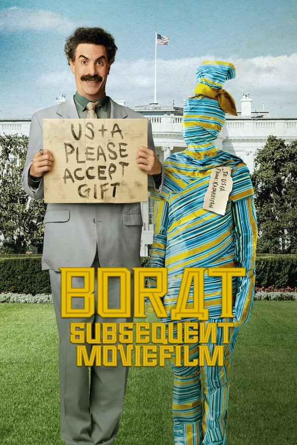 14 years after making a film about his journey across the USA, Borat risks life and limb when he returns to the United States with his young daughter, and reveals more about the culture, the COVID-19 pandemic, and the political elections.