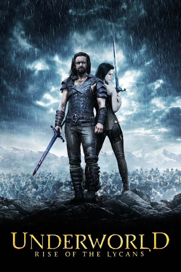 A prequel to the first two Underworld films, this fantasy explains the origins of the feud between the Vampires and the Lycans. Aided by his secret love, Sonja, courageous Lucian leads the Lycans in battle against brutal Vampire king Viktor. Determined to break the king's enslavement of his people, Lucian faces off against the Death Dealer army in a bid for Lycan independence.