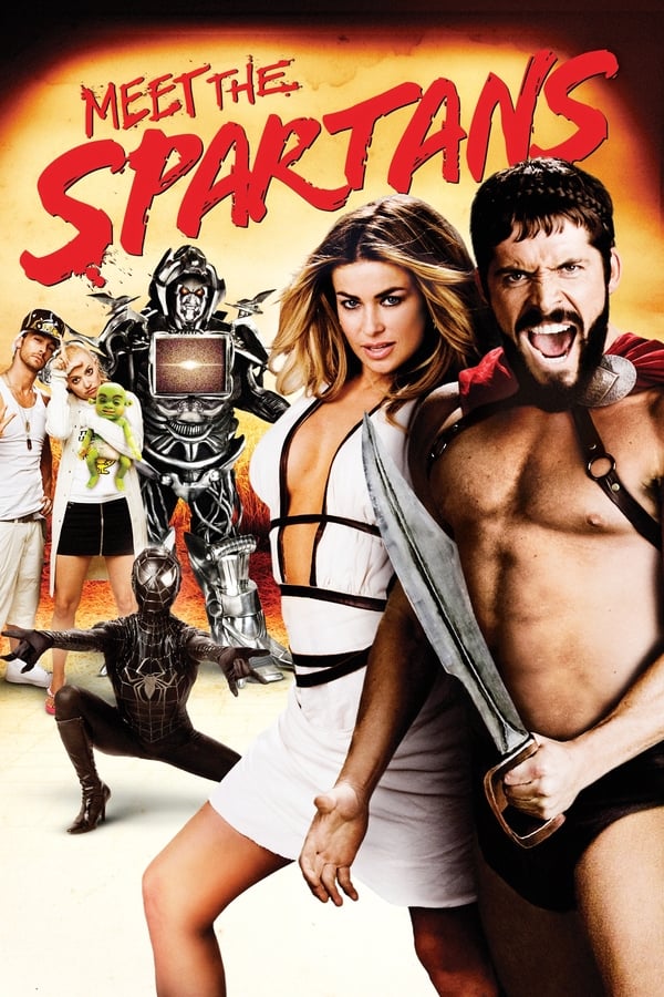 From the creators of Scary Movie and Date Movie comes this tongue-in-cheek parody of the sword-and-sandal epics, dubbed Meet the Spartans. The 20th Century Fox production was written and directed by the filmmaking team of Jason Friedberg and Aaron Seltzer. Sure, Leonidas may have nothing more than a cape and some leather underwear to protect him from the razor-sharp swords of his Persian enemies,