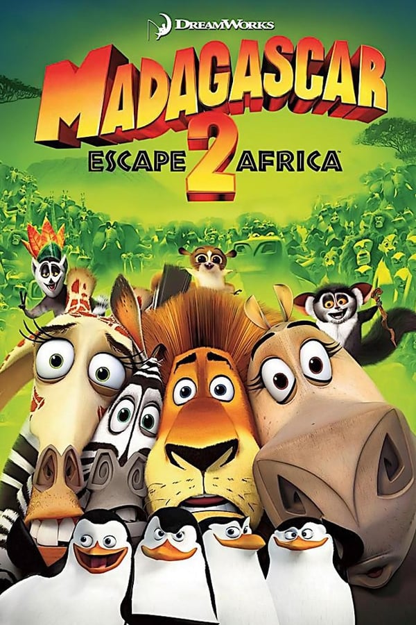 Alex, Marty, and other zoo animals find a way to escape from Madagascar when the penguins reassemble a wrecked airplane. The precariously repaired craft stays airborne just long enough to make it to the African continent. There the New Yorkers encounter members of their own species for the first time. Africa proves to be a wild place, but Alex and company wonder if it is better than their Central Park home.