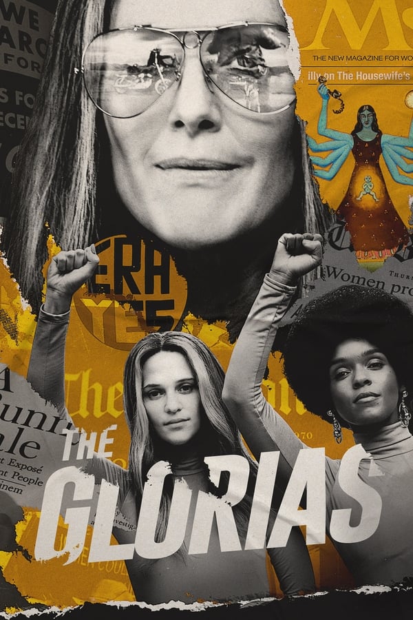 L’histoire de Gloria Steinem, qui est devenue une porte-parole du mouvement féministe dans les années 1960 et 1970.