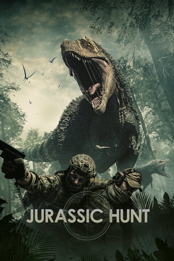 Female adventurer Parker joins a crew of male trophy hunters in a remote wilderness park. Their goal: slaughter genetically recreated dinosaurs for sport using rifles, arrows, and grenades. After their guide is killed by raptors, the team tries to escape the park – but the hunters quickly become the hunted. Even worse, the park’s manager suspects Parker of being a spy and sends a hit squad after her. This battle’s about to become primitive!