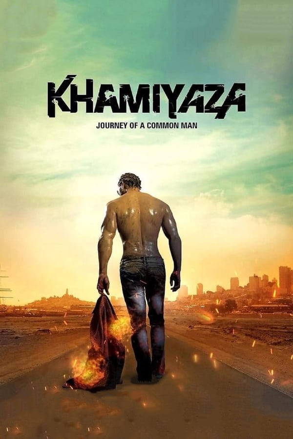 Khamiyaza is the story of a common man Abhimanyu who dares to save the life of a social worker Satya Prakash without knowing that Satya Prakash is on Mantri
