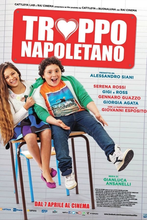 Troppo Napoletano, il film diretto da Gianluca Ansanelli, vede protagonista Debora (Serena Rossi). Quando il suo ex marito, un popolare cantante neomelodico, perde la vita lanciandosi dal palco per fare stage diving, la giovane donna si preoccupa per suo figlio Ciro (Gennaro Guazzo) di undici anni.
