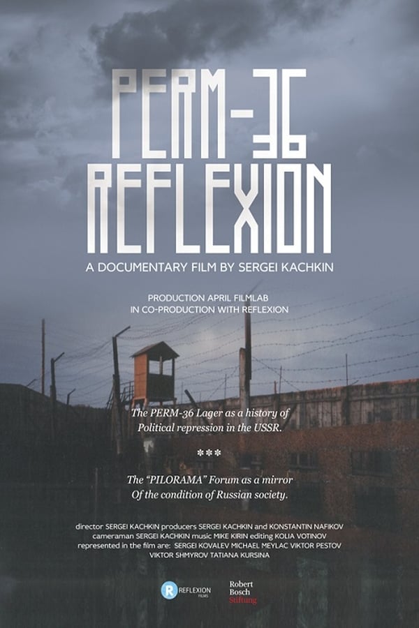 Three former political prisoners tell the story of their imprisonment in the Soviet-era Perm-36 prison camp. Years later they return to the camp (now a museum) to participate in the “Pilorama” Forum, a campsite, mirror-like, reflects the condition of Russian society haunted by phantom pains after the fall of the Soviet Union.