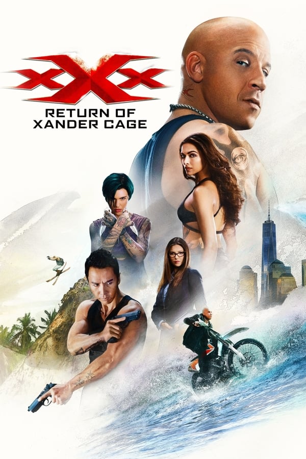 Extreme athlete turned government operative Xander Cage comes out of self-imposed exile, thought to be long dead, and is set on a collision course with deadly alpha warrior Xiang and his team in a race to recover a sinister and seemingly unstoppable weapon known as Pandora