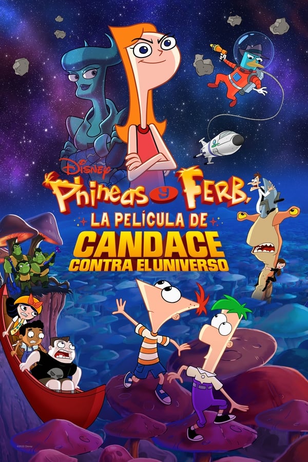 Después de fracasar en sus repetidos intentos de pillar a sus hermanos, Phineas y Ferb, la sufridora Candace siente que el universo está en su contra. Cuando Candace es secuestrada por alienígenas, encuentra un planeta lejano, libre de sus pesados hermanos, donde la idolatran como salvadora. Mientras, Phineas y Ferb se disponen a cruzar la galaxia para rescatar a Candace a la vez que descubren los siniestros secretos de los extraterrestres.