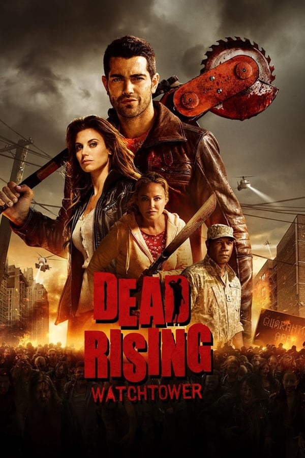 Based on the game, Dead Rising takes place during a large-scale zombie outbreak. When a mandatory government vaccine fails to stop the infection from spreading, the four leads must evade infection while also pursuing the root of the epidemic, with all signs pointing to a government conspiracy.