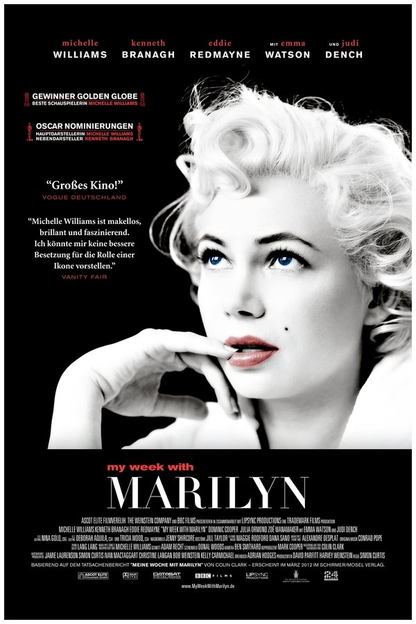 Es ist das Jahr 1956 und Marilyn Monroe befindet sich gerade in Großbrittannien, um an der Seite von Laurence Olivier ihren ersten Selbstproduzierten Film „Der Prinz und die Tänzerin“ zu drehen. Am Set befindet sich auch der junge Oxford-Abgänger Colin Clark, der über einen Job als Regieassistent ins Showbussiness einsteigen will.