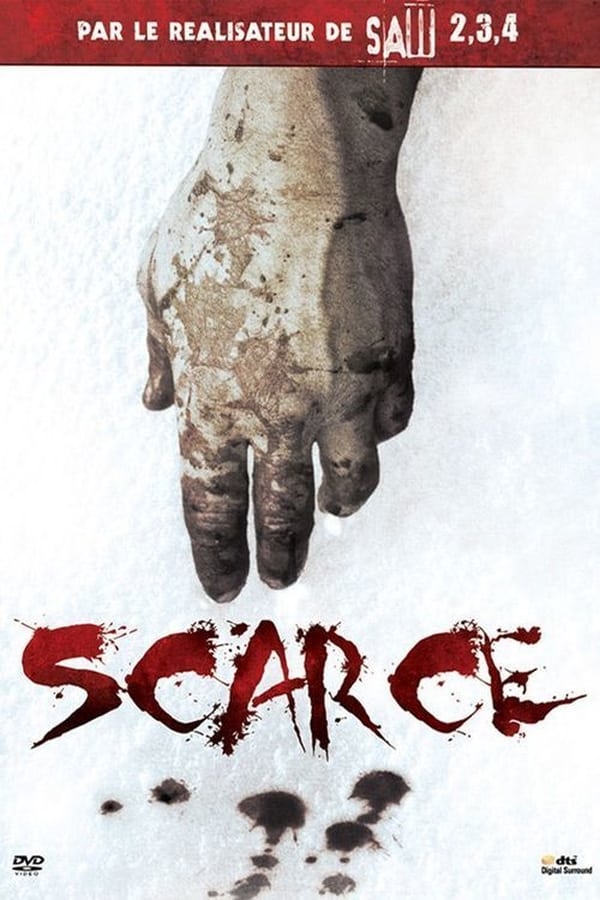 SCARCE depicts the gruesome fate of three lost snowboarders trapped at an isolated forest cabin owned by two menacing locals who harvest human flesh. As the day of the slaughter nears, they attempt to escape barefoot through the frozen wilderness.