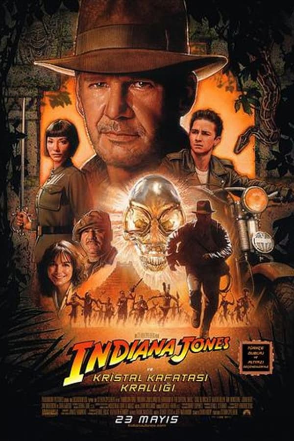 Set during the Cold War, the Soviets—led by sword-wielding Irina Spalko—are in search of a crystal skull which has supernatural powers related to a mystical Lost City of Gold. Indy is coerced to head to Peru at the behest of a young man whose friend—and Indy's colleague—Professor Oxley has been captured for his knowledge of the skull's whereabouts.